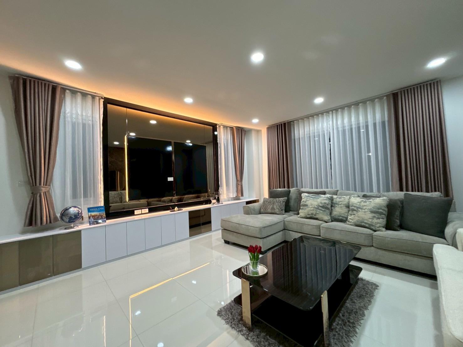 Living room in the evening
